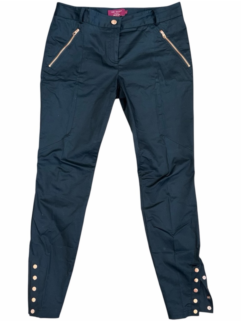 Ted Baker London Button Leg Slim Fit Pants